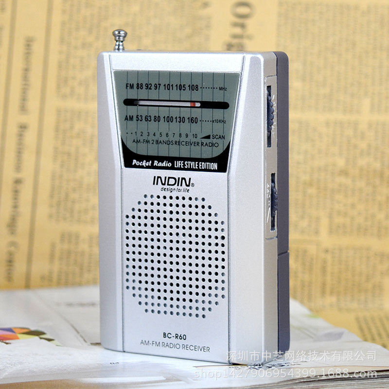 "Tragbares Mini Multifunktions-Zweiband-Radio für Senioren - In verschiedenen Farben erhältlich"