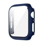 "Premium Schutzfolie Gehäuse für iWatch 4 5 6 SE - Harte PC+Glas Material, Umweltfreundlich, Verschiedene Farben und Größen"