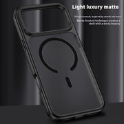 "Modische Persönlichkeit Mattierte Magnetische Handyhülle für iPhone - in 5 Farben"