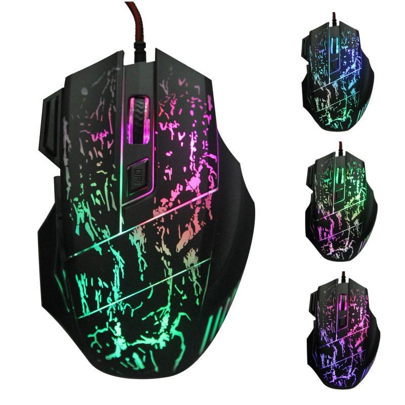 "Präzise und stilvolle Gaming-Maus - Optimal für schnelle Reaktionszeiten und angenehmes Leuchten"