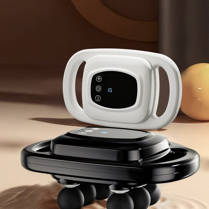 "Sechskopf-Massagepistole für tiefe Muskelentspannung - Leise, Mehrstufig, Typ-C Aufladung, 1500mAh Batterie"