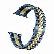 Eleganter Metallarmband mit 5 Perlen