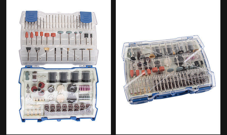 "Vielseitiges Elektro-Schleifmaschine Zubehörset mit Schneidwerkzeugen, Schleifringen & mehr - Hochwertige Legierung Materialien"