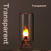 "Sicherheits-LED-Kerze mit realistischer Flammen-Simulation: USB-Betriebene, Familienfreundliche Atmosphärenlicht"