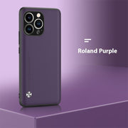 "Premium Kunstleder Schutzhülle für Apple iPhone - Stoßfest & Hitzeableitend - In Vielfältigen Farben und Stilen"