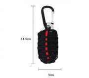 "EDC.1991 Outdoor Survival Kit: 15-in-1 Karabiner Set für Camping, Klettern & Radfahren - Kompakt und Stilvoll"