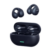 "Premium TWS Bluetooth 5.3 Headset - Komfortables Tragen, Nicht im Ohr, Sportliches Knochenleitung, Wasserdicht & Unterstützt Musik - Schwarz/Weiß"