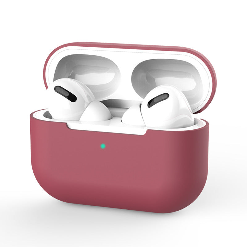 "Premium Silikon Schutzhülle für AirPods Pro - Kompatibel mit Apple iPhone Modellen"