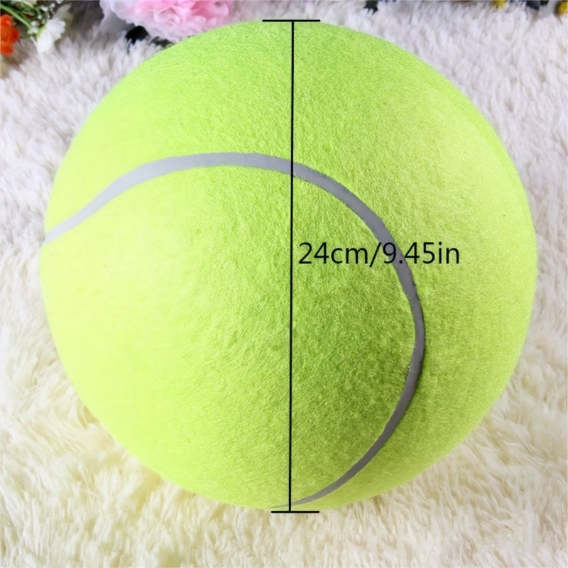Übergroßer Tennisball 24 cm aufblasbarer Spielball für Haustiere Corgi Method Shiba Inu Hundespielball Ten Times Happy Ball Der Neue