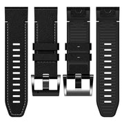"Premium Lederarmband 22-26mm in Schwarz, Braun, Kaffee - Geschäftsstil, perfekt für jede Uhr"