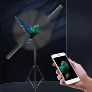 "3D-Holographischer Projektor: Beeindruckende, schwebende Bilder für lebendige Präsentationen - Kompakt, Einfach zu Bedienen und Sofort Einsatzbereit"
