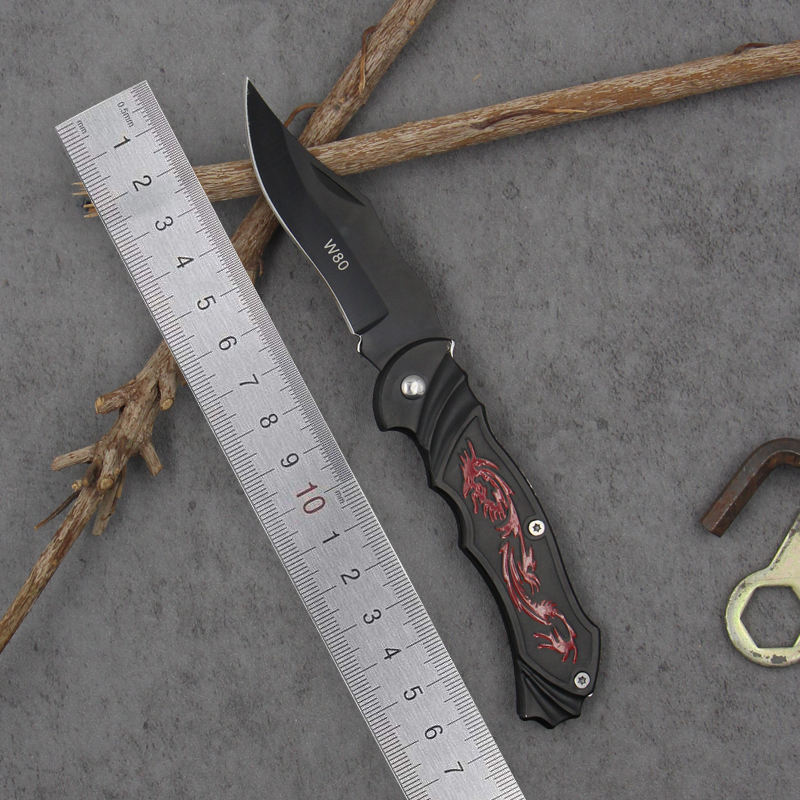 Outdoor-Ausrüstung Überlebens-Klappmesser Edelstahl