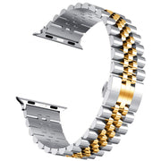 Eleganter Metallarmband mit 5 Perlen