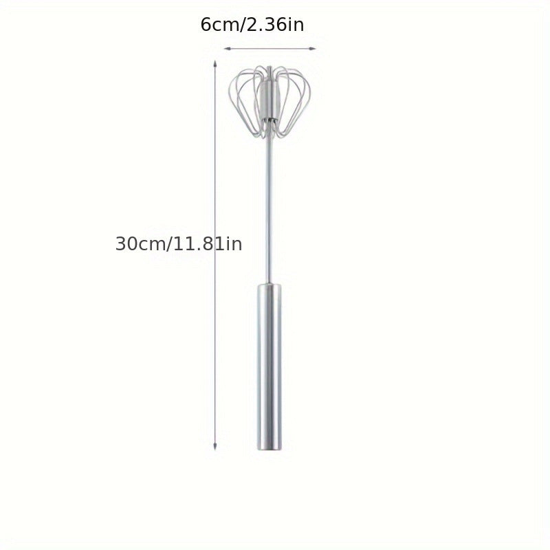 "Edelstahl Handmixer für den Haushalt - Multifunktional & in Drei Größen Verfügbar"