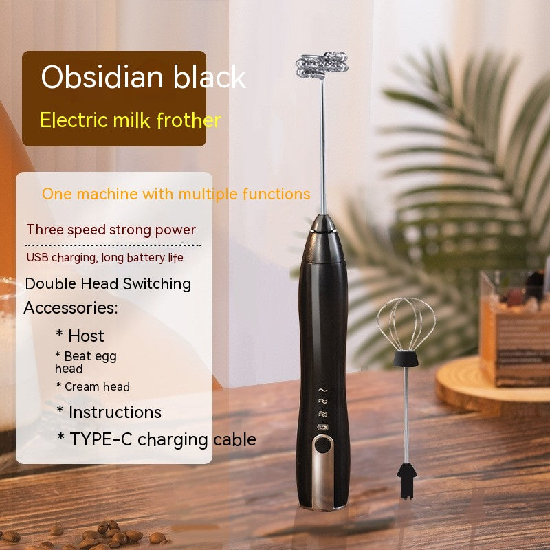 "Edelstahl Elektrische Handmixer, Multifunktional & Kabellos, Ideal für Backen, Milchshake, Sahne Schlagen - 3 Gänge, Verschiedene Farben Verfügbar"