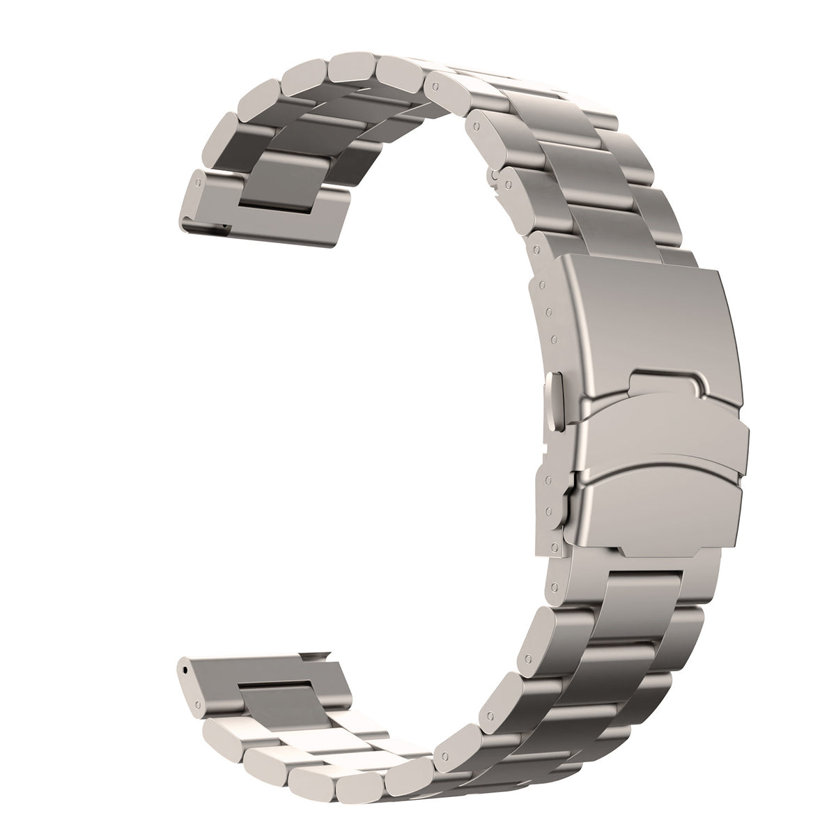 "Reines Titan Uhrenarmband mit Dreifach-Sicherheitsverschluss - Vielseitig, Modisch, 22mm Universal-Schnittstelle"