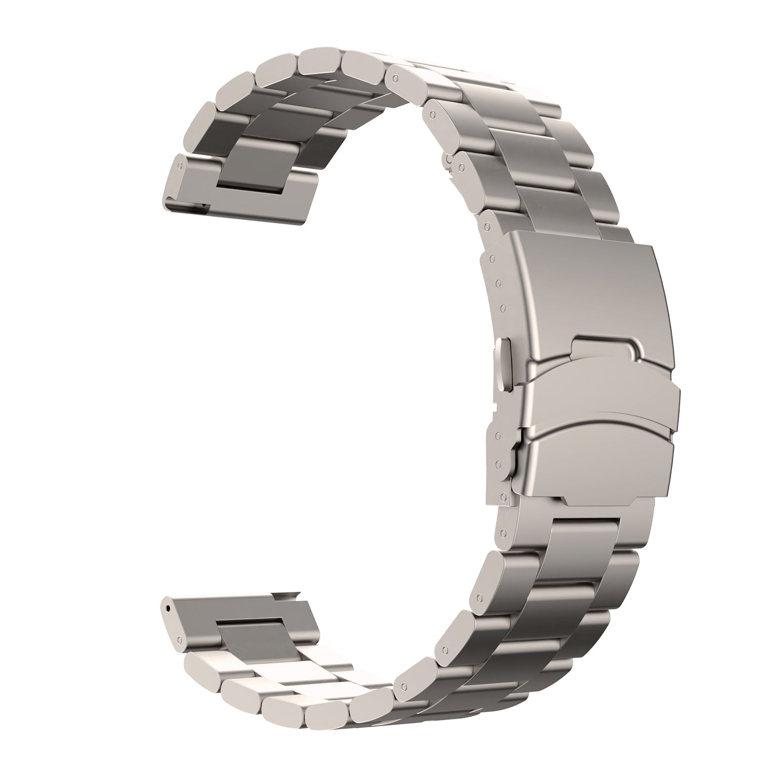 "Reines Titan Uhrenarmband mit Dreifach-Sicherheitsverschluss - Vielseitig, Modisch, 22mm Universal-Schnittstelle"