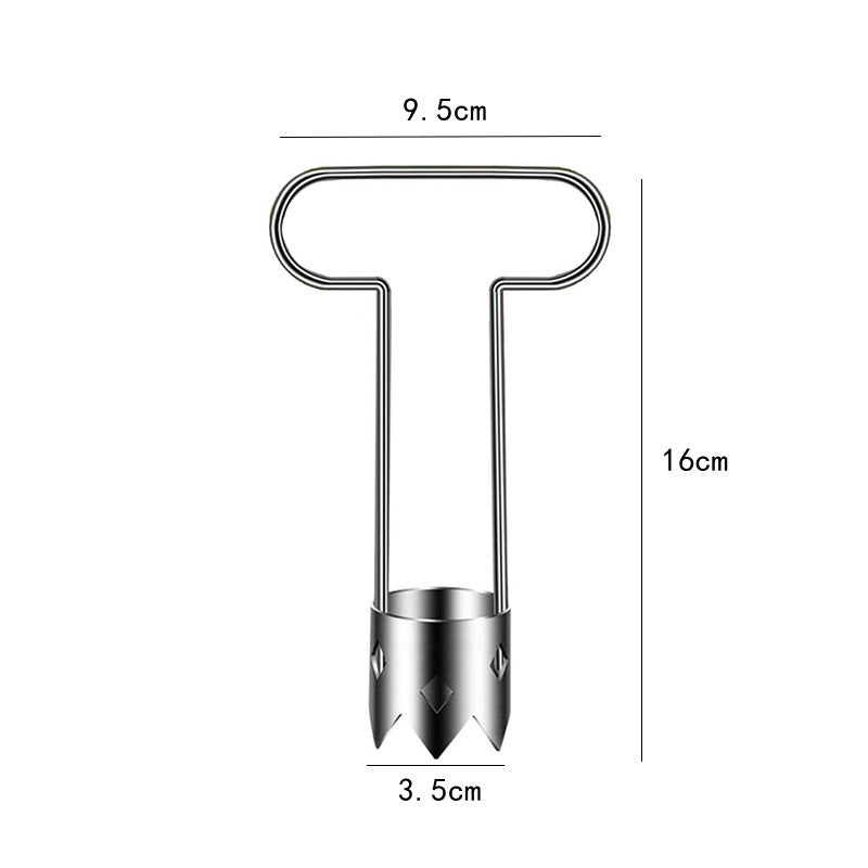 PearCore Extractor aus Edelstahl 304 – Gemüse- und Obstkern-/Schälerwerkzeug