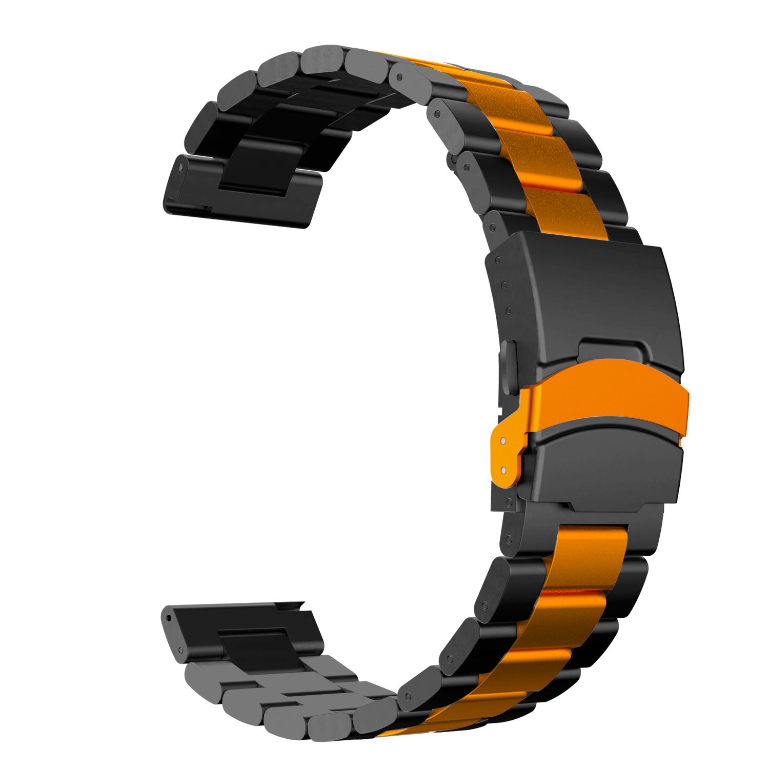 "Reines Titan Uhrenarmband mit Dreifach-Sicherheitsverschluss - Vielseitig, Modisch, 22mm Universal-Schnittstelle"