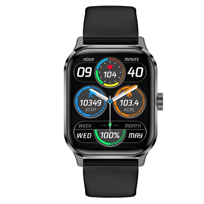 "Multifunktions-Smartwatch mit Herzfrequenzmessung, Blutdrucküberwachung & Bluetooth-Anruf-Funktion - Wasserdicht & NFC-fähig"