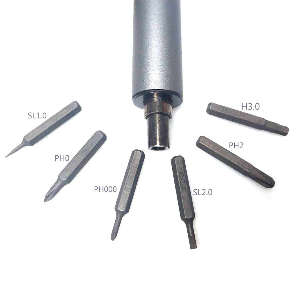 "Präziser DIY Elektrischer Schraubendreher CS04A - Hochwertige Aluminiumlegierung, Leistungsstark und Langlebig"