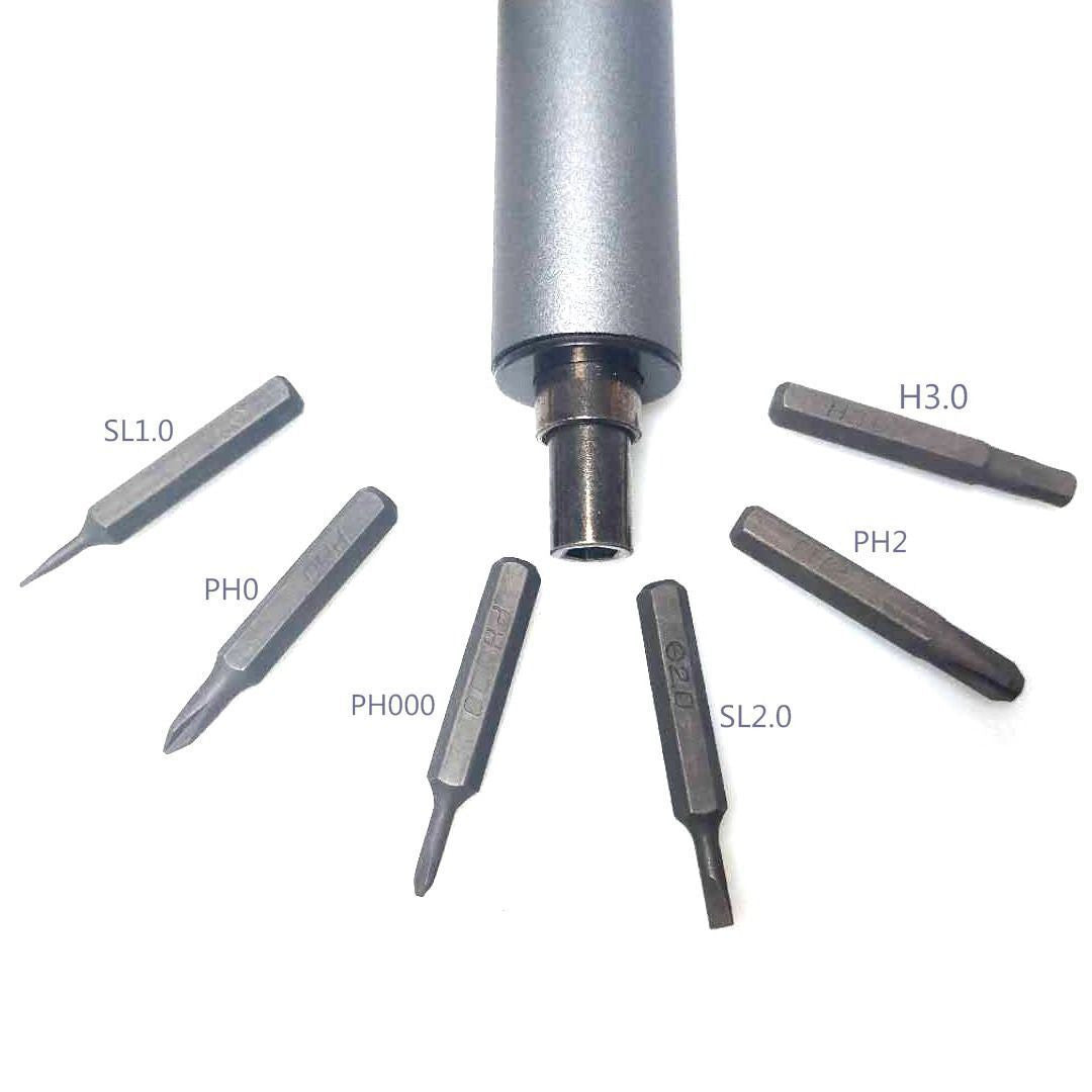"Präziser DIY Elektrischer Schraubendreher CS04A - Hochwertige Aluminiumlegierung, Leistungsstark und Langlebig"