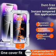 "Premium Blickschutz Gehärtetes Glas Vollbild Displayschutzfolie für iPhone Modelle - Ultra HD, Anti-Blau-Licht, Anti-Fingerabdruck"