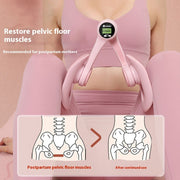 "Ergonomischer Oberschenkeltrainer mit Zähler & LCD-Anzeige - Verstellbarer Beintrainer für Männer & Frauen, Ideal für Beckenbodenmuskeltraining"