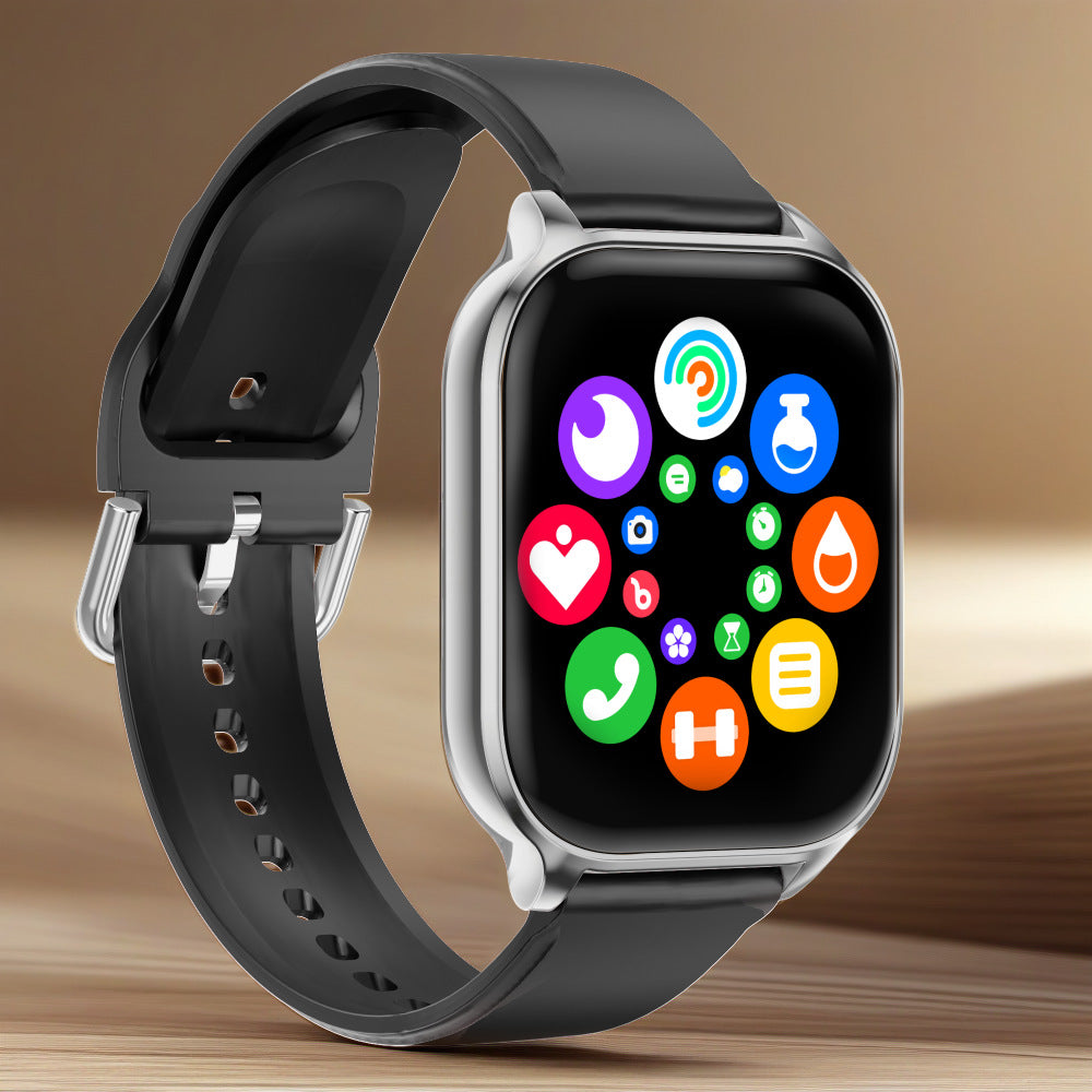 "Multifunktions-X46 Smartwatch mit drahtloser Anruffunktion - Wasserdicht, Herzfrequenz- und Schlafüberwachung, Bluetooth, Selfie-Steuerung"