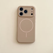 "Präzisionsgeschnittene Vollabdeckung Silikon Handyhülle mit Magnetverschluss - Stoßfest, Kratzfest für iPhone 17 Modelle"
