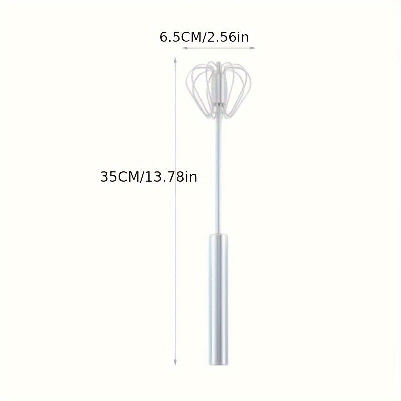 "Edelstahl Handmixer für den Haushalt - Multifunktional & in Drei Größen Verfügbar"