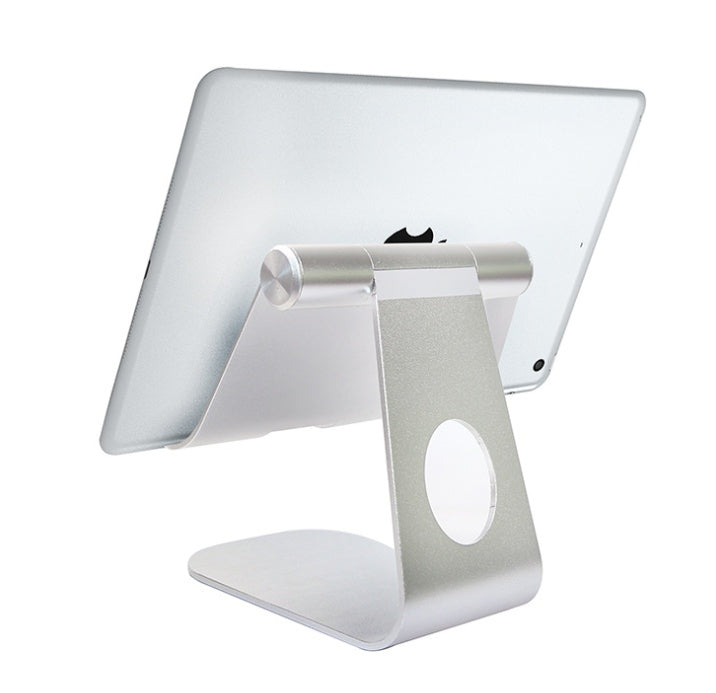 "Universeller Tablet-Ständer Halterung, Einstellbar & Robust, Kompatibel mit Apple iPad und Smartphone, 4-13 Zoll, Rutschfest & Kratzfest, Aluminium - Perfekt für Büro und Zuhause"