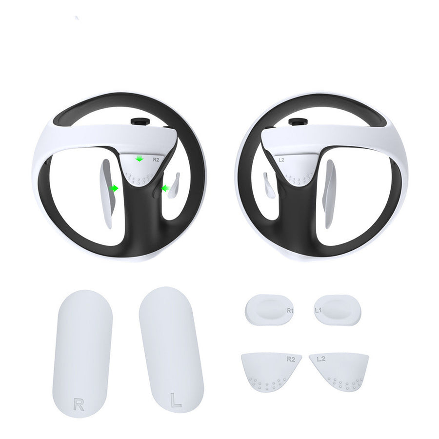 "Premium Anti-Rutsch Silikon Matte für PS5 VR2 Gamepad - Schutz und Komfort in Einem"