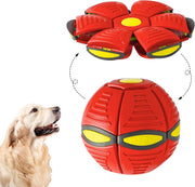 "Interaktives UFO-Haustierspielzeug: Robuster Flugball für Hunde, Leuchtender Magic Ball, Outdoor-Spaß & Training, Ideal für Kinder und Hunde, Perfektes Geschenk"