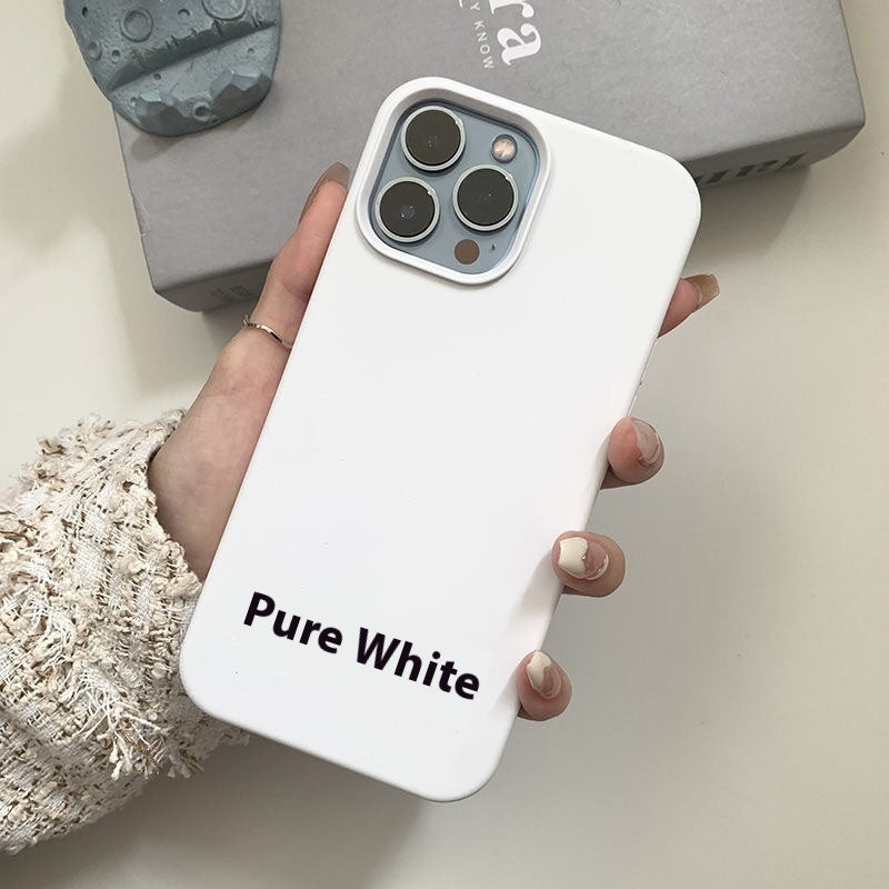 "All-Inclusive Handyhülle aus flüssigem Silikon mit 16 Linsen - Hitzeableitend, Anti-Verschleiß, Sturzsicher, Fingerabdruckresistent - Für Apple Modelle"