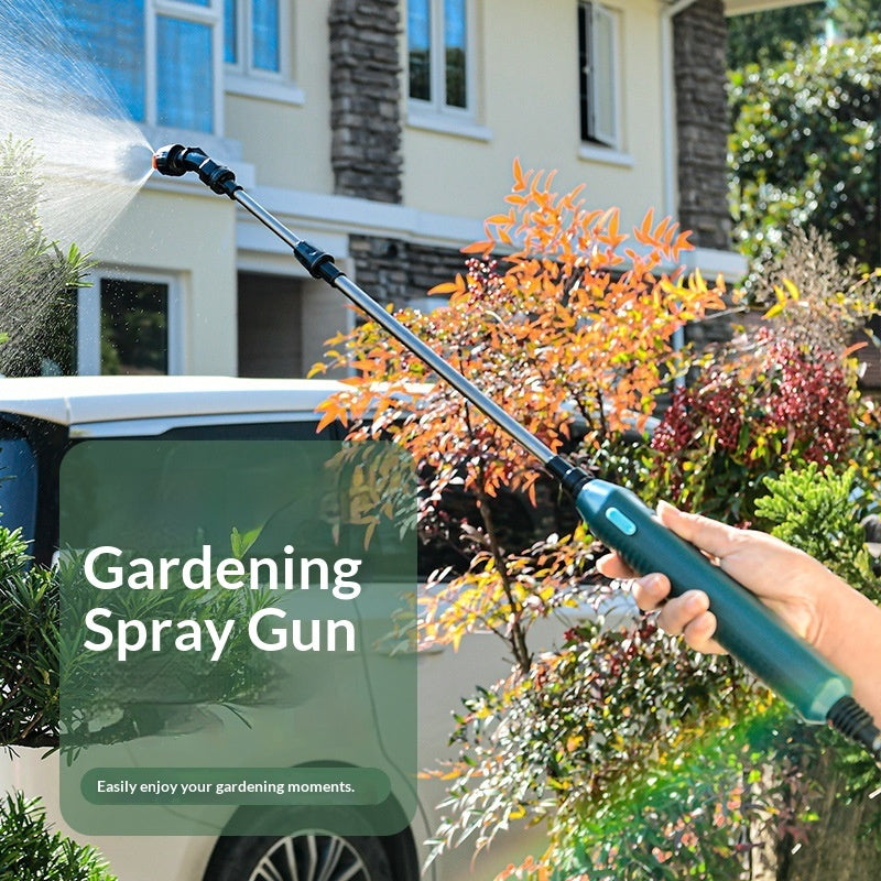 "Multifunktionaler Automatischer Elektrischer Sprühgerät für Haus und Garten mit Batterieanzeige"
