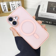 "JD Magnetische Matte Handyhülle - Rundum-Schutz, Sturzsicher, Anti-Fingerabdruck, Kompatibel mit iPhone Modellen"