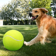 Übergroßer Tennisball 24 cm aufblasbarer Spielball für Haustiere Corgi Method Shiba Inu Hundespielball Ten Times Happy Ball Der Neue
