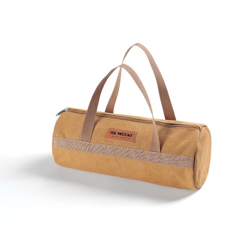 "Vielseitiger Outdoor Camping Zubehör Aufbewahrungsbeutel - Langlebiges Canvas, Mehrere Farben, Ideal für Zelt & Campingausrüstung"