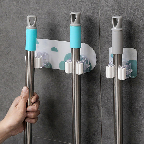 "Magischer Wandbefestigter Küchen- und Badezimmer-Organizer mit Spurlosem Kleber und ABS-Material"