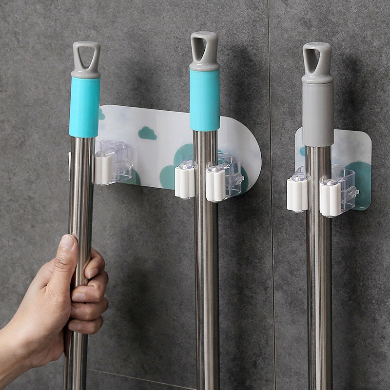 "Magischer Wandbefestigter Küchen- und Badezimmer-Organizer mit Spurlosem Kleber und ABS-Material"
