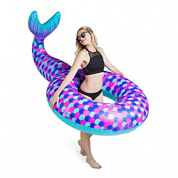 "Umweltfreundlicher Meerjungfrau Schwimmring für Erwachsene, PVC, 180cm*120cm, 800g"