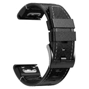 "Premium Lederarmband 22-26mm in Schwarz, Braun, Kaffee - Geschäftsstil, perfekt für jede Uhr"