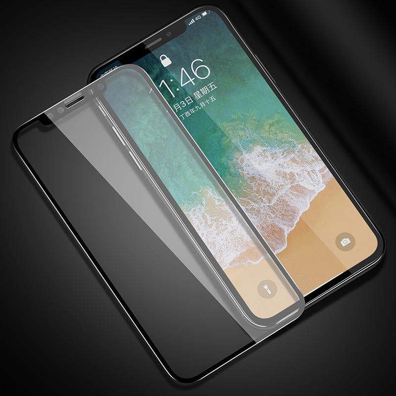 "Premium Vollbild Hartglas Handy Displayschutz für iPhone 14, 15, 16 - Stoßfest, Staubresistent & HD Klarheit"