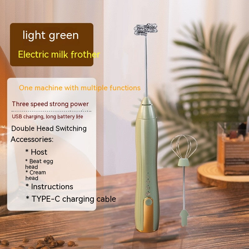 "Edelstahl Elektrische Handmixer, Multifunktional & Kabellos, Ideal für Backen, Milchshake, Sahne Schlagen - 3 Gänge, Verschiedene Farben Verfügbar"