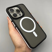 "Dual-Farben Magnetische Schutzhülle Matt Stoßfest für iPhone 17 Pro Max - Kratzfest, Sturzsicher und Fingerabdruck-Resistent"