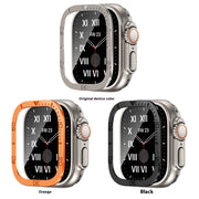 "Schwarze Digitale Uhr 49mm mit Metallrahmen - Stylisch & Robust"
