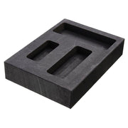 "Premium Silber-Graphit-Gussform - Ideal für präzise Gold & Silber Ingots - Robustes Metall, Verschiedene Varianten Verfügbar"