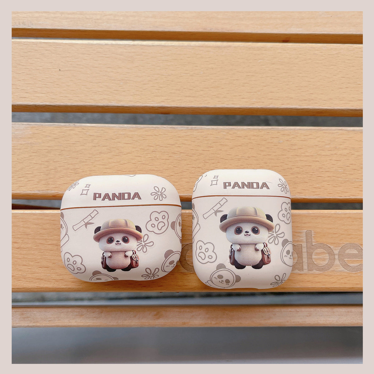 "Schutzhülle für Airpods der 2. Generation, Karikatur-Tierdesign, Frosted Wasser Aufkleber, Mehrzweck & tragbar"