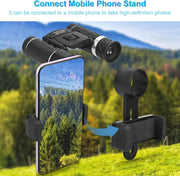 "500-25 HD Zoom Fernglas für Camping, Jagd & Outdoor-Sport - Wasserdicht, Faltbar & Kompakt mit BAK4-Prisma"